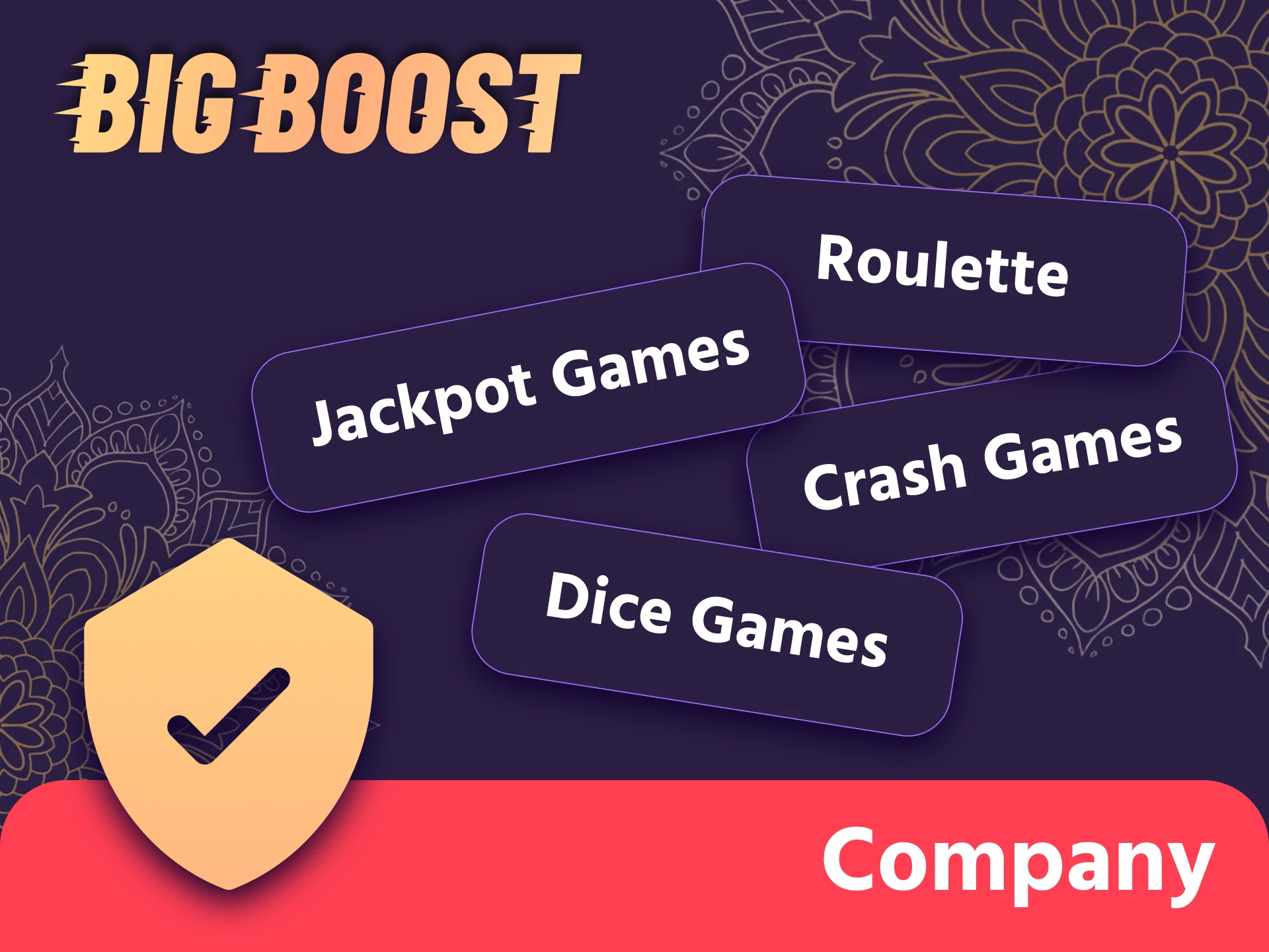 Big Boost India provides a wide range of casino games.
