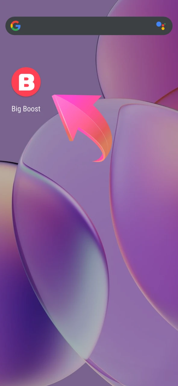 Launch the Big Boost app on your device and start playing.