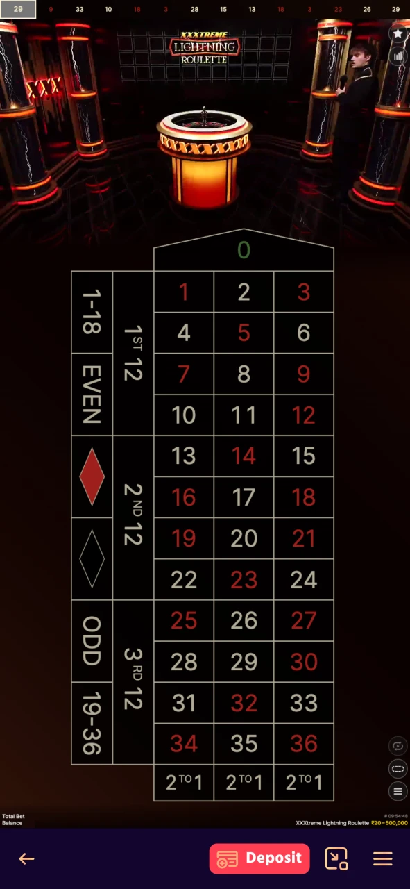Place your bet and start playing live casino at Big Boost.
