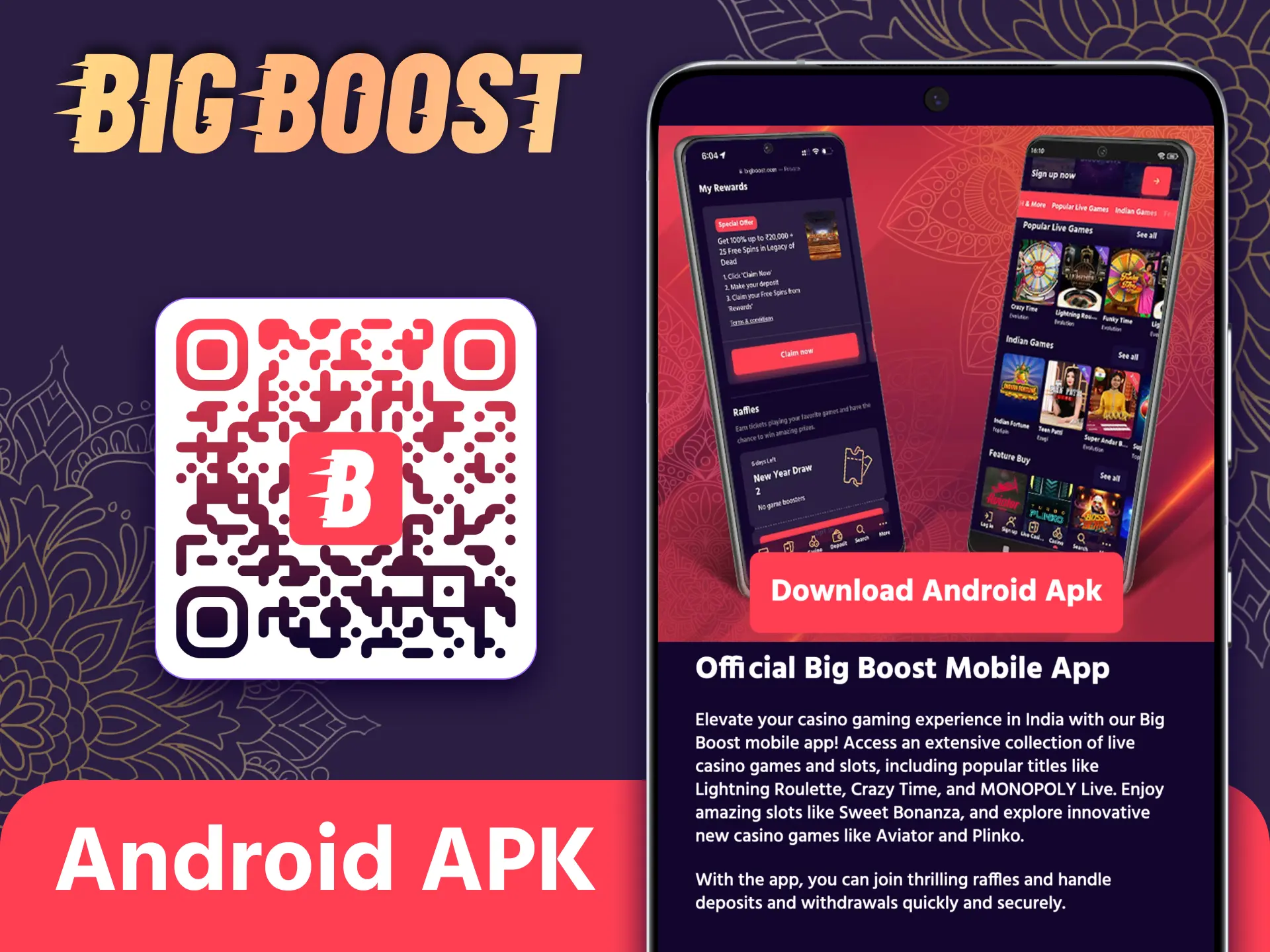 Download the official Big Boost app for Android devices.